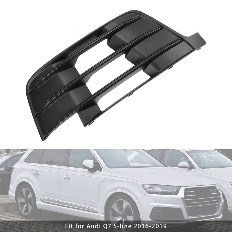 Original Fog Light Grille Right Side 4M0807682D For Audi Q7 S-Line 2016-2019