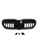2024+ Fit BMW 5 Series I5 G60 G61 G68 Single Slat Front Bumper Grille Grill