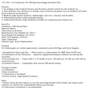 43-1016-1 34 Carburetor For VW Bug Dune Buggy Karmann Ghia