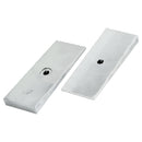 2PCS 2" Wide 4°Degree Steel Leaf Spring Degree Shims