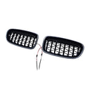 01.2009-10.2016 For BMW 5-Series F10 Sedan Gloss Black Kidney Bumper Grill Grille 51137203649 51137203650