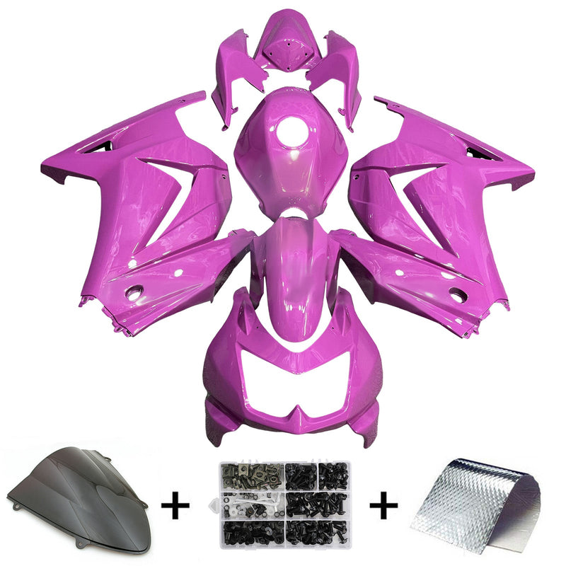 Injection Fairing Kit Bodywork Plastic ABS fit For Kawasaki EX250 Ninja250R 2008-2012