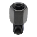 MOTORCYCLE MIRROR ADAPTORS 10MM LEFT HAND FEMALE TO 10MM RIGHT HAND MALE THREAD