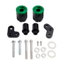 Cnc Anti-Crash Frame Sliders Protector Green For Kawasaki Zx-6R Zx 6R 2024-2025