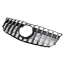Front Grille Grill Mesh Chrome For Mercedes Benz GLK X204 2013-2015 GT