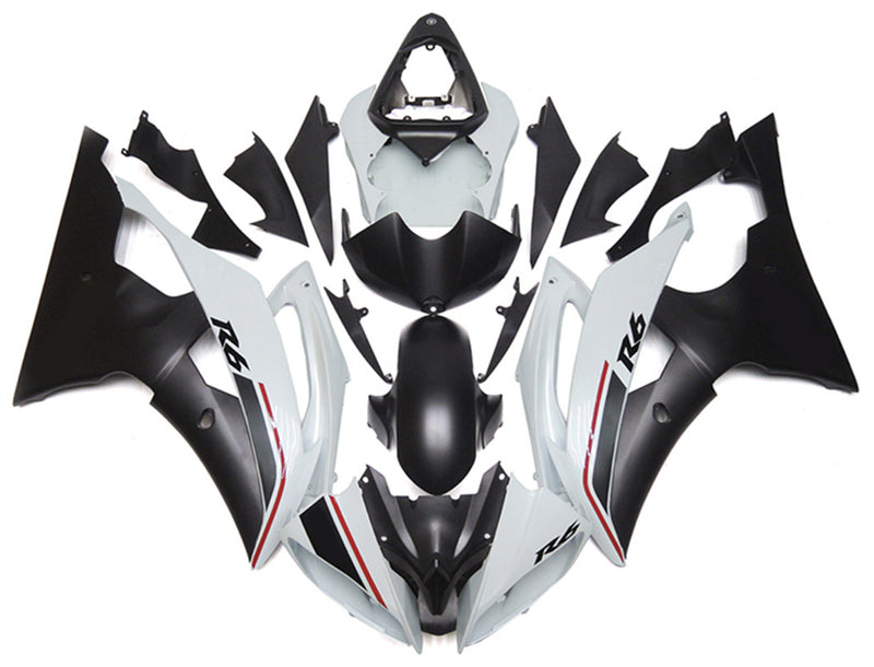 Amotopart Yamaha YZF 600 R6 2008-2016 Fairing Kit Bodywork Plastic ABS