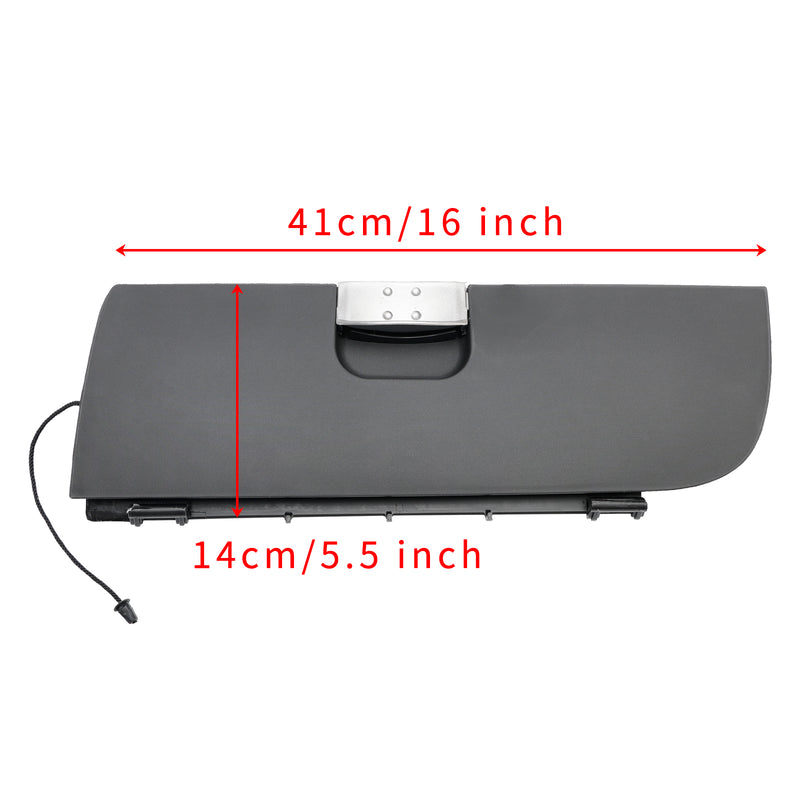 Black Glove Box Lid Cover Black For Toyota Aygo Peugeot 107 Citroen C1 LHD