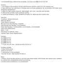 33107636994 Rear Differential Assembly 3.38 Gear For BMW X3 F25 X4 F26