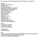 Rear High Level Red Third Stop Brake Light For Citroen C1 For Peugeot 107