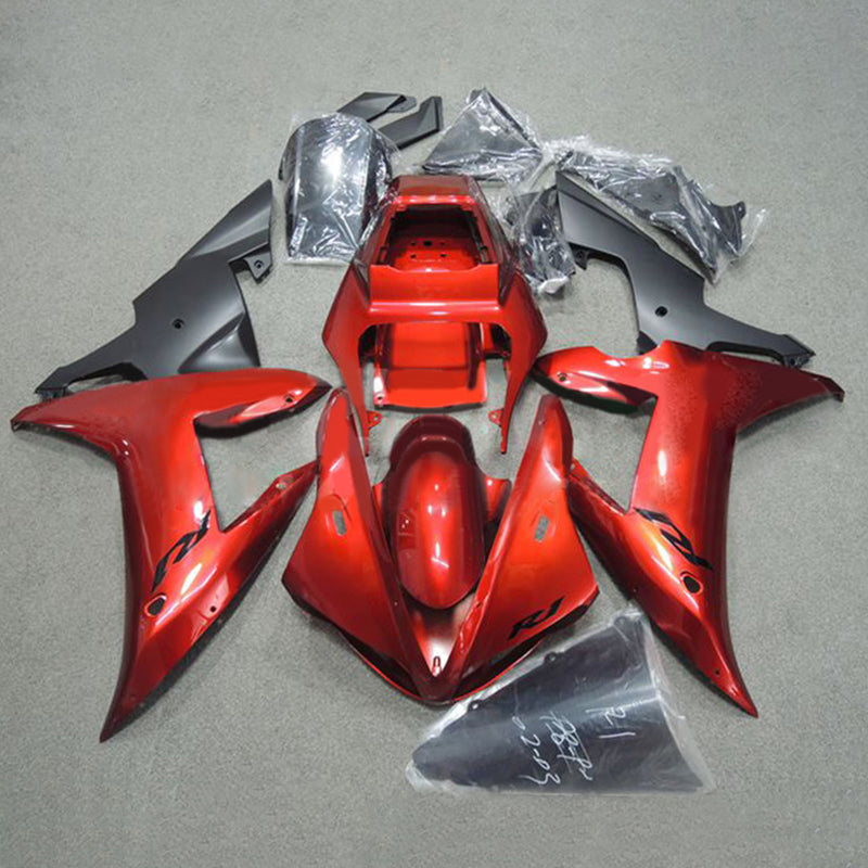 Amotopart Yamaha YZF-R1 2002-2003 Fairing Kit Bodywork Plastic ABS