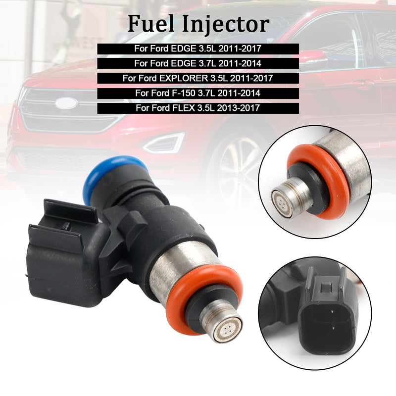 1PCS Fuel Injector 0280158191 Fit Ford Explorer Taurus Edge Flex 3.5L 2011-2017