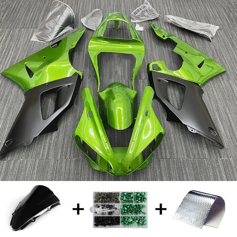 Amotopart Yamaha YZF 1000 R1 2000-2001 Fairing Kit Bodywork Plastic ABS