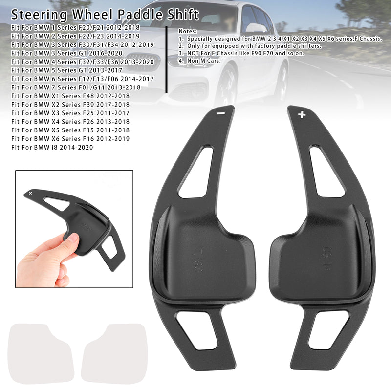 Steering Wheel Paddle Shifter Extensions For BMW F15 F25 F30