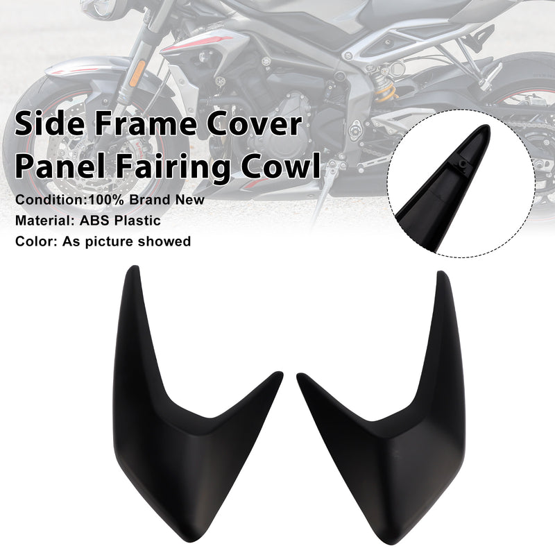 Side Frame Cover Panel Fairing For Street Triple 765 R/RS 2020-2022 Matte Black