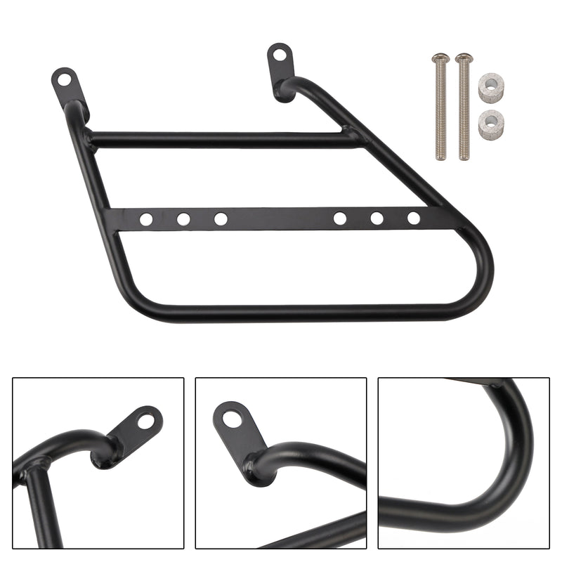 Saddlebag Support Mounting Bracket Racks Black For R.E. Meteor 350 21-24 Right