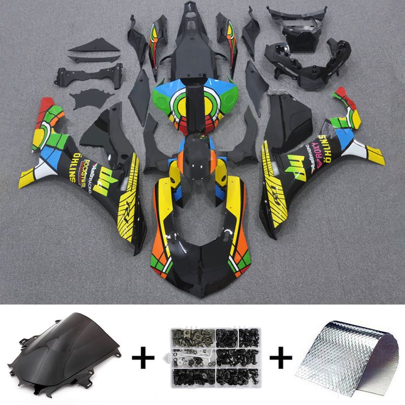 Amotopart Yamaha YZF 1000 R1 2015-2019 Fairing Kit Bodywork Plastic ABS