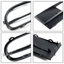 VW Beetle 2012-2016 W/ Chrome Front Bumper Lower Grille + Fog Light Grill