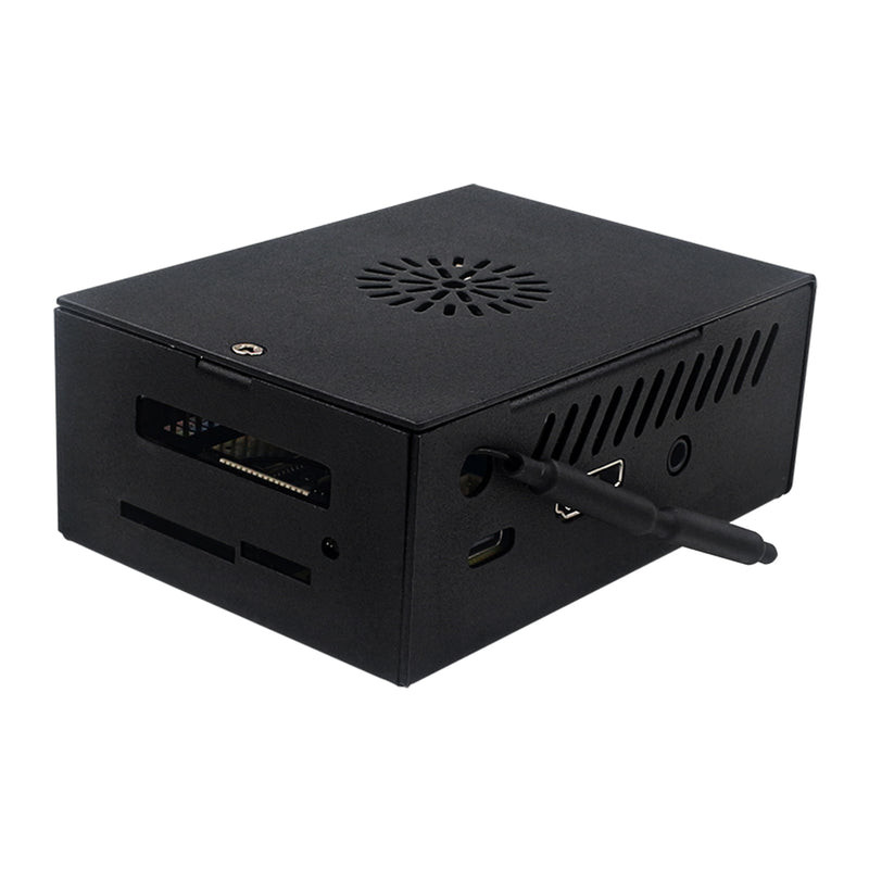 New Orange Pi 3B Metal Case Orange Pi 3B Aluminum Alloy Box Cooling Fan Cool Case
