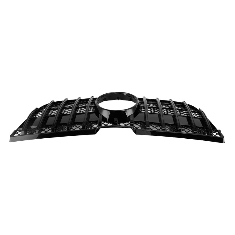 Gloss Black Front Grille Grill For Mercedes Benz GLK X204 2013-2015 GT