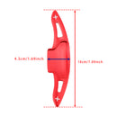 Steering Wheel Paddle Shifter Extension For Ford Explorer 20-23 Aluminium Red