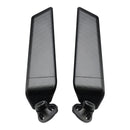 BMW S1000RR S 1000 RR 2009-2018 CNC Pair of Swivel Wing Mirrors Black