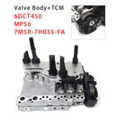 6DCT450 MPS6 7M5R-7H035-FA Transmission Mechatronic Valve Body+TCM For Ford