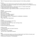 800-617 Transmission Cooler Line Quick Connector For Ford  Mercury Models