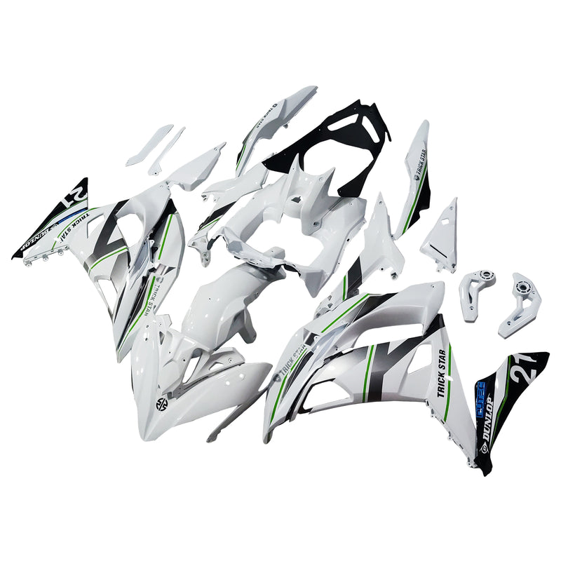 Amotopart Kawasaki ER6F/Ninja650R 2017-2019 Fairing Kit Bodywork Plastic ABS