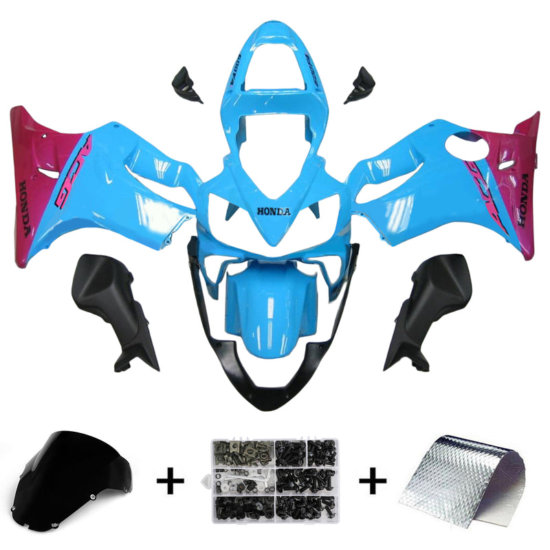 Amotopart Honda CBR600 F4i 2001-2003 Fairing Kit Bodywork Plastic ABS