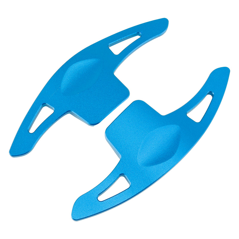Steering Wheel Paddle Shifter Extension For Ford Explorer 13-19 Aluminium Blue