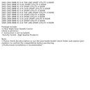 Rear Right Door Handle Carrier Outer 51228243636 For BMW E53 X5