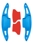 Steering Wheel Paddle Shifter Extension For Ford Explorer 20-23 Aluminium Blue