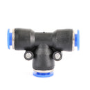 10PCS Pneumatic Air Quick Push to Connect Fitting 6 mm OD "T" Tee Tube 6mm