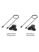Wireless Mouse Charging Base Dock Charger for Logitech G903 GPW 3/4 Razer V2pro