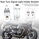 Rear Turn Signal Light Holder Bracket For Bonneville SE T100 T120