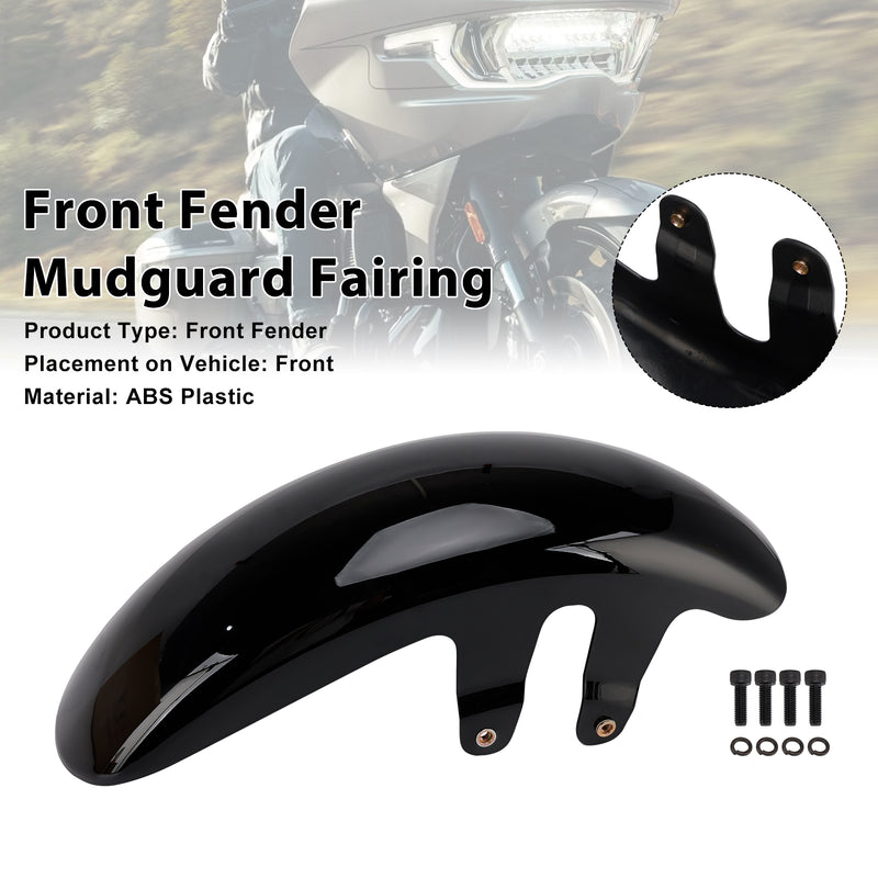 Front Fender Mudguard Fairing For Touring CVO Road Glide / Street Glide 23-25