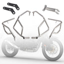 Engine Guard Frame Anti-Crash Bumper Protect Silver For Honda Xl750 Transalp