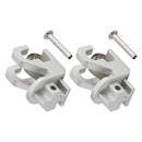 2PCS Alminum RV Rafter Claw Satin Hardware For Dometic SUNCHASER II Awning