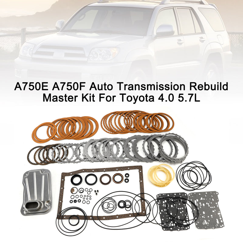 A750E A750F Auto Transmission Rebuild Master Kit For Toyota 4.0 5.7L