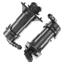 1 Pair Front Headlight Spray Washer Nozzle For Audi A6 C6 2004-2008