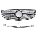 Chrome Front Bumper Grill Grille Fit Mercedes Vito W447 2014-2023 Diamond