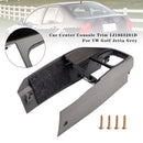 Car Center Console Trim 1J1863201D For VW Golf Jetta Grey