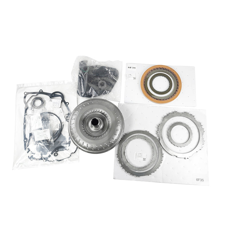 6F35 Transmission Rebuild Kit With Torque Converter For Ford 2013-on 1.6L