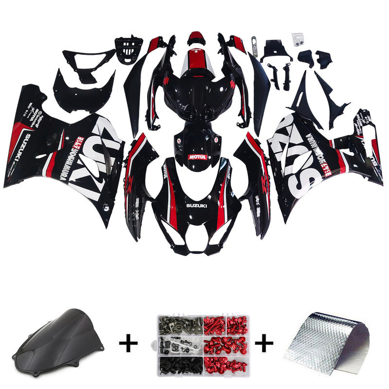 Amotopart Suzuki GSXR1000 2017-2023 K17 Fairing Kit Bodywork Plastic ABS