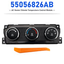 2009-2010 Dodge Ram 1500 AC Heater Climate Temperature Control Module 55056826AB