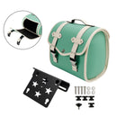 Side Tool Bag Saddlebag Quick Release Luggage Kit Green For Cruiser Adv Cafe