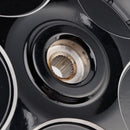 ALUMINUM 3.0 X 12" WHEEL RIM SET BLACK FOR VESPA SPRINT PRIMAVERA 50 125 150