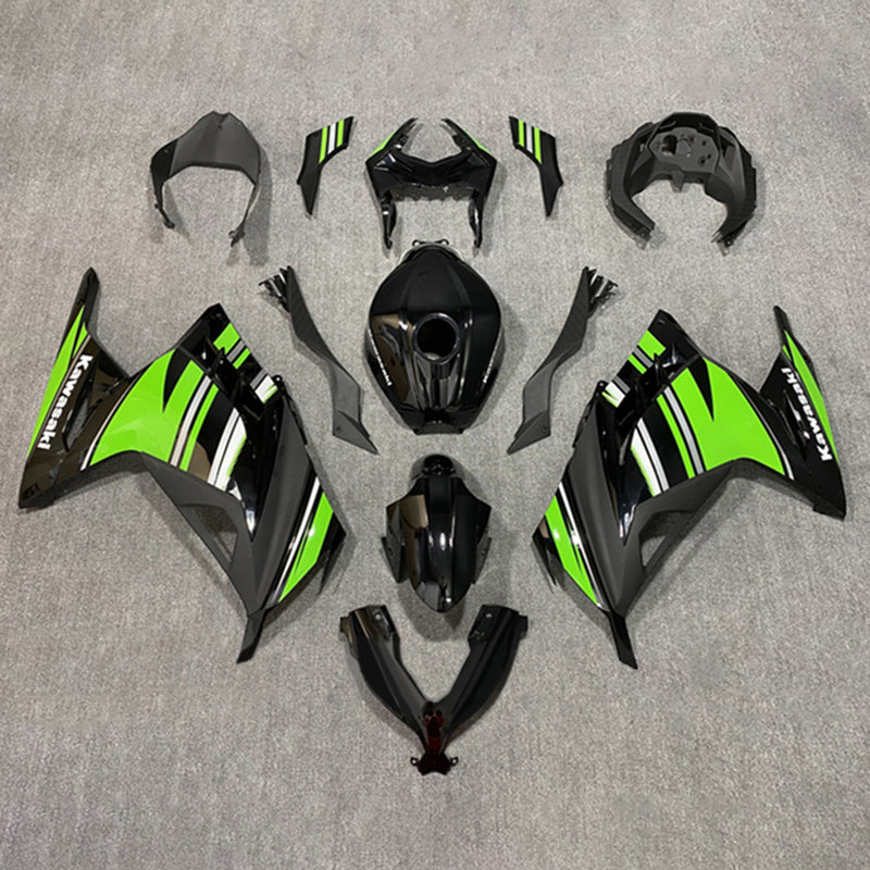 Amotopart Kawasaki EX300/Ninja300 2013-2017 Fairing Kit Bodywork Plastic ABS