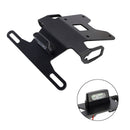Aluminum Alloy License Plate Holder Frame Bracket fit for KAWASAKI Z650RS 2022-2024
