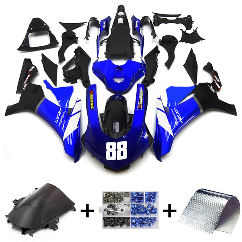 Amotopart Yamaha YZF 1000 R1 2015-2019 Fairing Kit Bodywork Plastic ABS